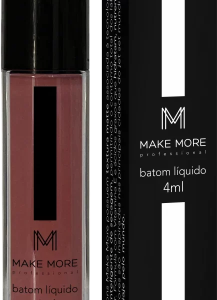 Batom Líquido Make More – Cor Évora