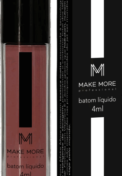 Batom Líquido Make More – Cor Mykonos