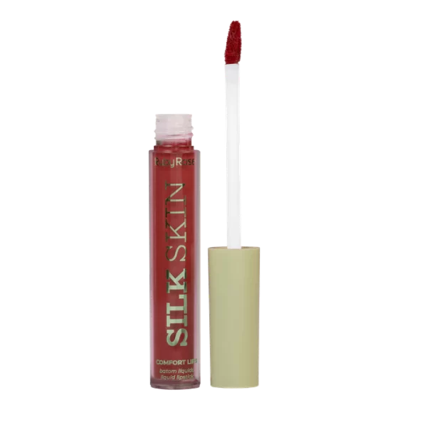 Batom Líquido Silk Skin Ruby Rose – Cor SL01