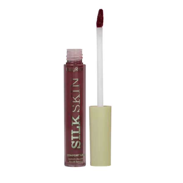 Batom Líquido Silk Skin Ruby Rose – Cor SL03