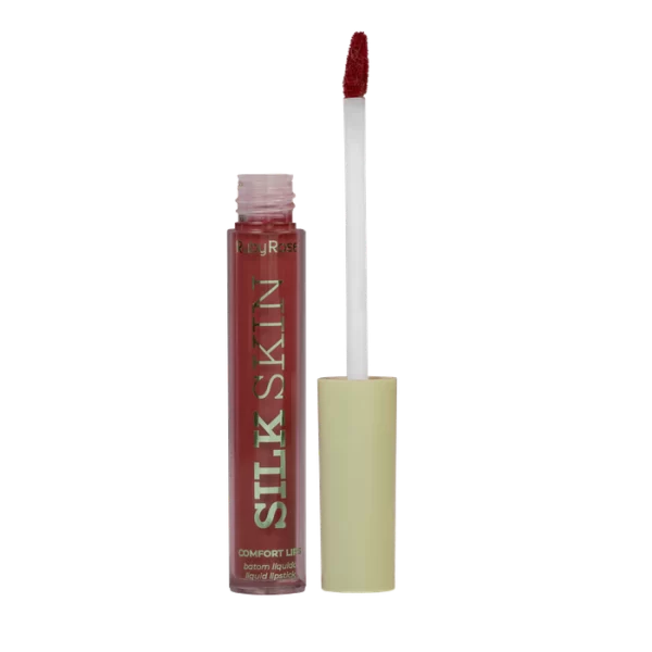 Batom Líquido Silk Skin Ruby Rose – Cor SL05